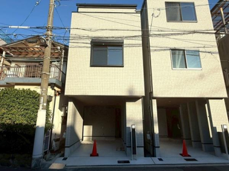 大阪府大阪市平野区流町2丁目の新築一戸建ての現地外観写真