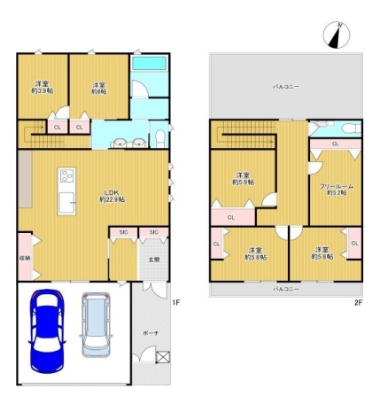 寝屋川市東香里園町　中古戸建